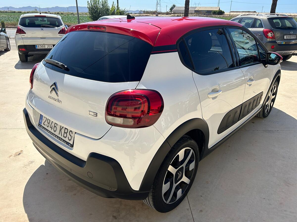 CITROEN C3 SHINE 1.2 PURETECH SPANISH LHD IN SPAIN 90000 MILES 1 OWNER 2017